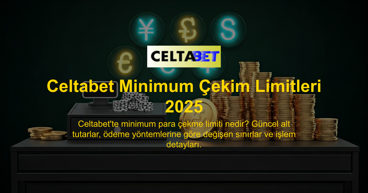 Celtabet Minimum Çekim Limitleri 2025